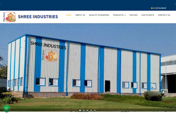 Shree Industries Web